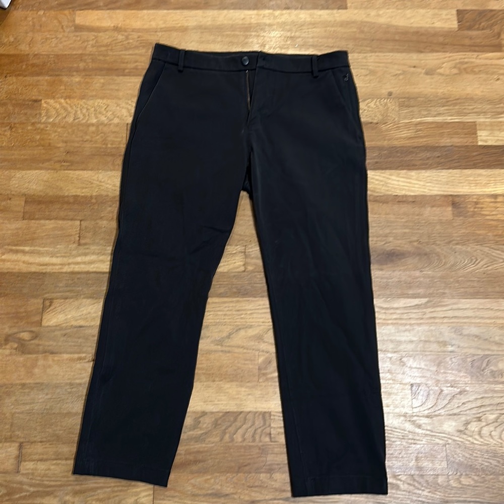 Lululemon Men’s Black Pants, 36W, Hemmed